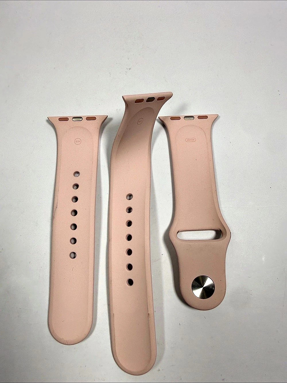 Apple Watch Sport Band (Pink Sand) Watch Bands Set